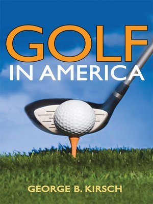 cover image of Golf in America